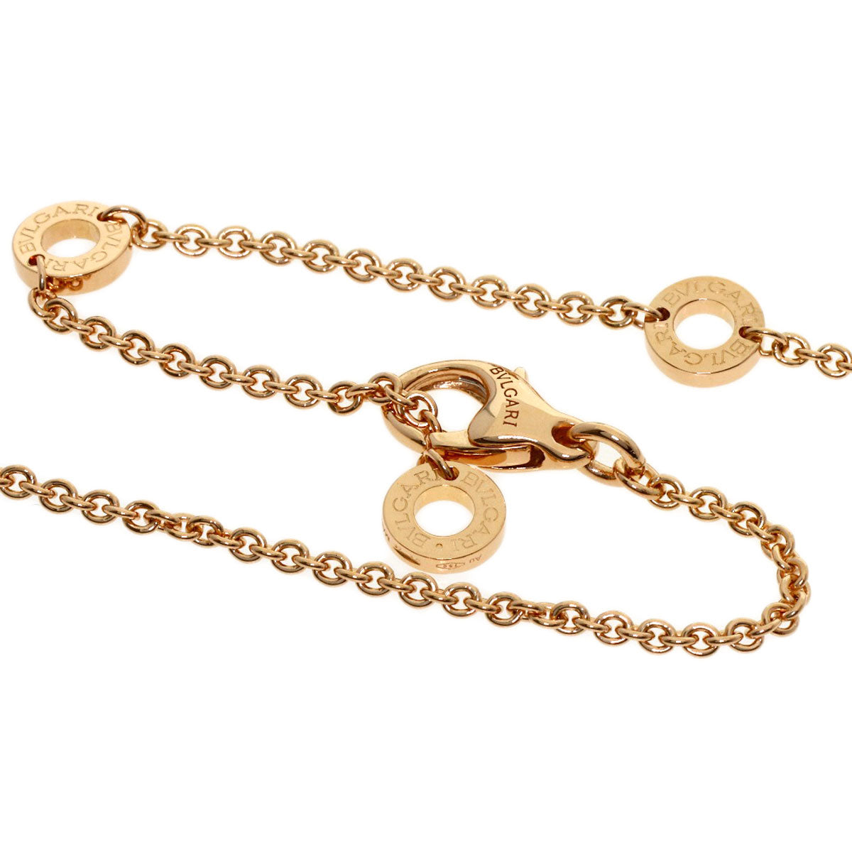 BVLGARI B.zero1 Necklace K18 Pink Gold Ladies [Used]