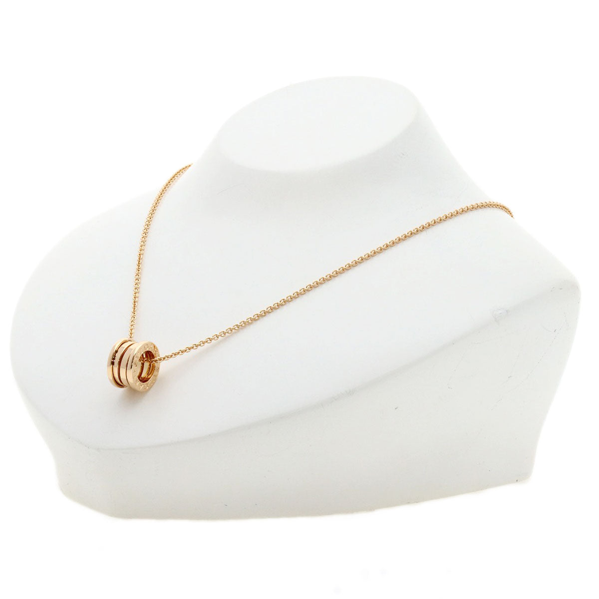BVLGARI B.zero1 Necklace K18 Pink Gold Ladies [Used]