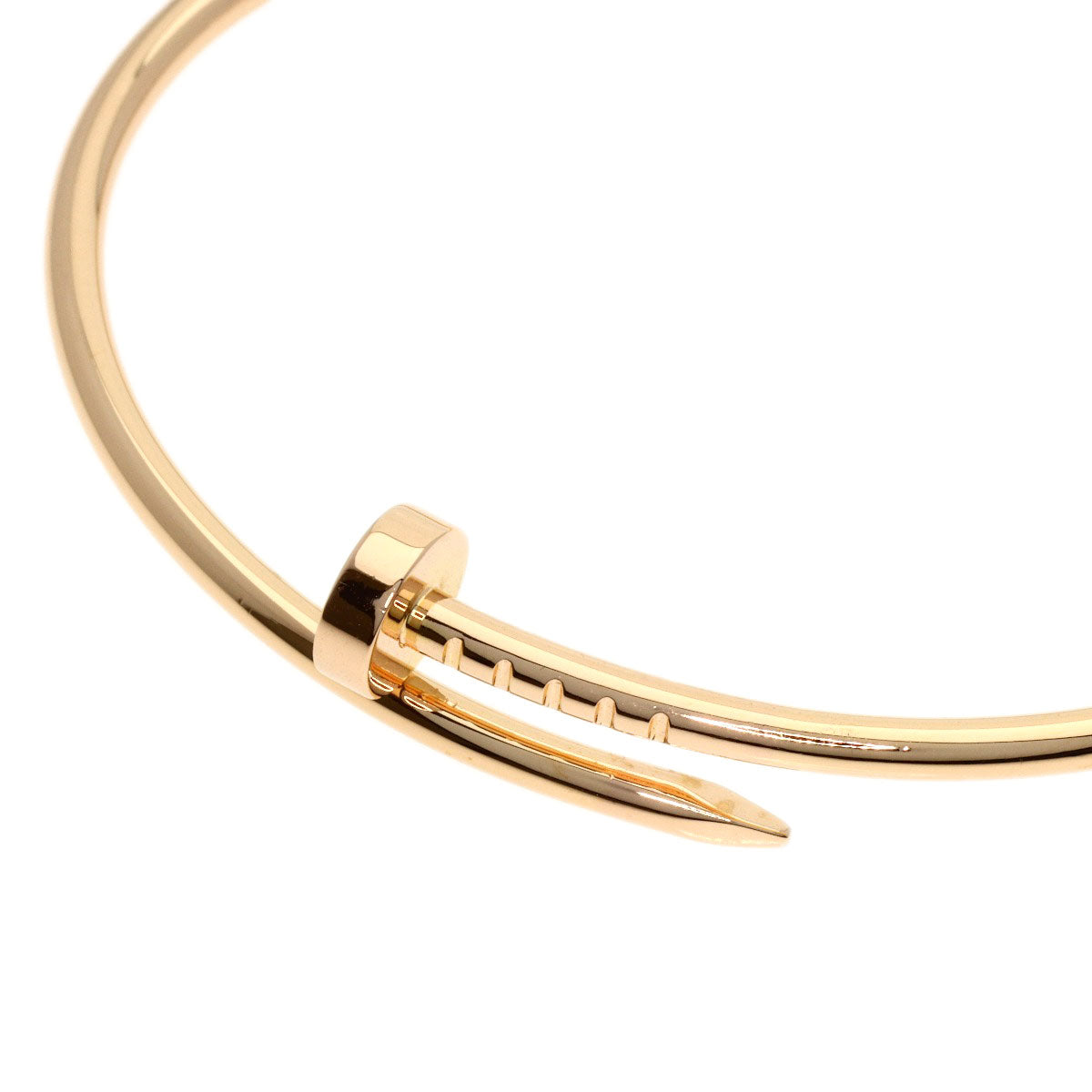 CARTIER Juste un Clou SM #16 Bracelet K18 Pink Gold Ladies [Used]
