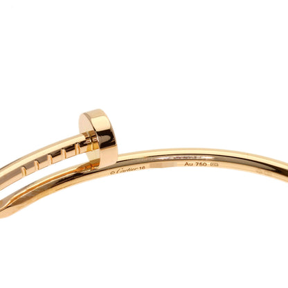 CARTIER Juste un Clou SM #16 Bracelet K18 Pink Gold Ladies [Used]