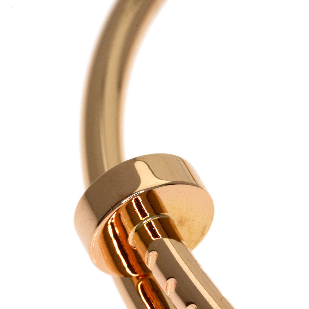CARTIER Juste un Clou SM #16 Bracelet K18 Pink Gold Ladies [Used]