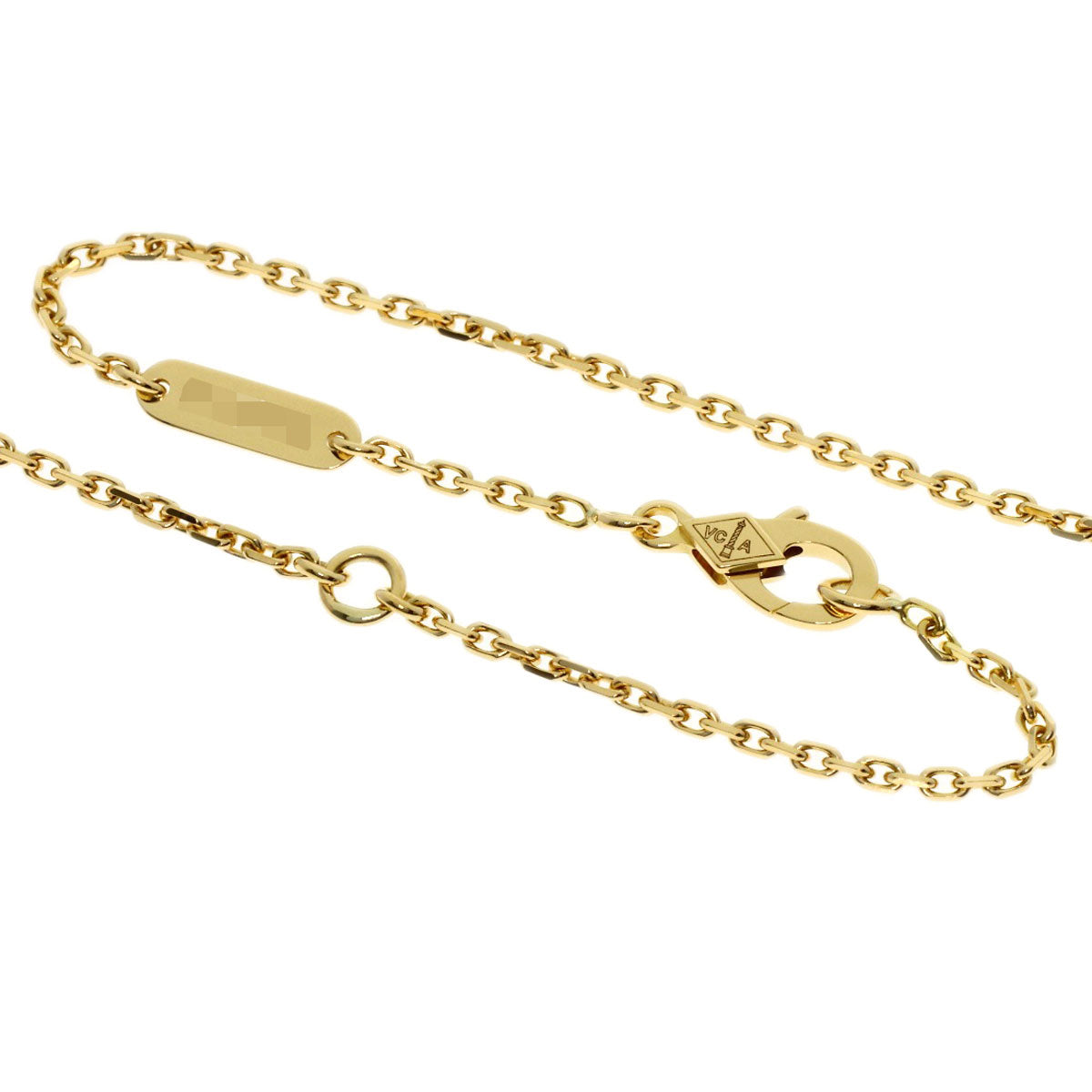Van Cleef & Arpels De Papillon Diamond Necklace K18 Yellow Gold Ladies [Used]