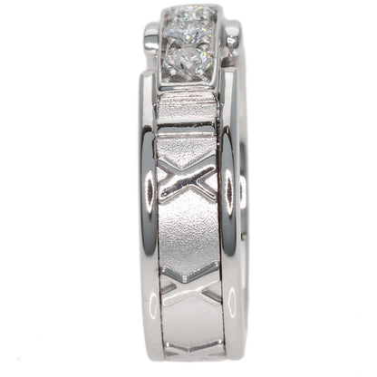 TIFFANY&Co. Atlas Diamond Ring K18 White Gold Ladies [Used]