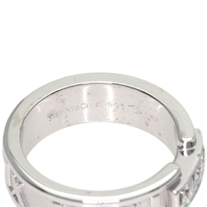 TIFFANY&Co. Atlas Diamond Ring K18 White Gold Ladies [Used]