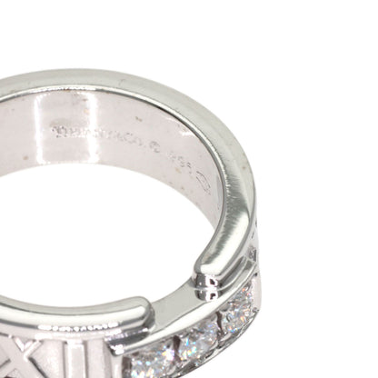 TIFFANY&Co. Atlas Diamond Ring K18 White Gold Ladies [Used]