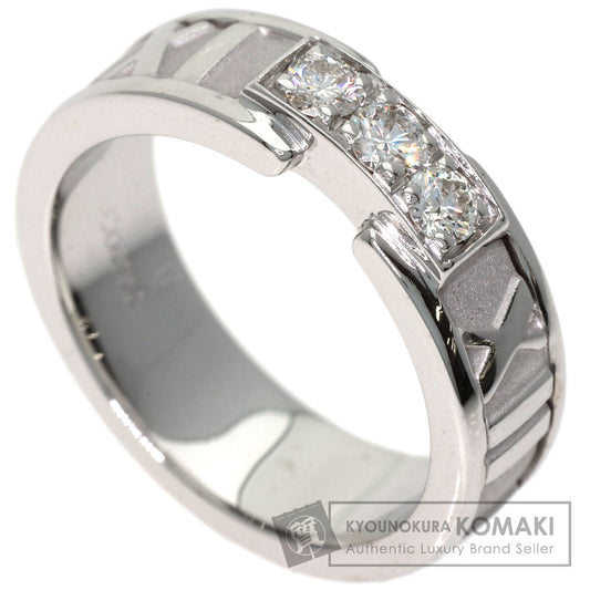 TIFFANY&Co. Atlas Diamond Ring K18 White Gold Ladies [Used]
