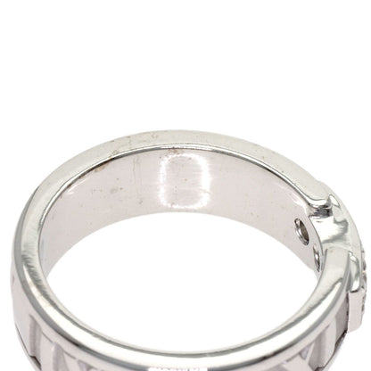 TIFFANY&Co. Atlas Diamond Ring K18 White Gold Ladies [Used]