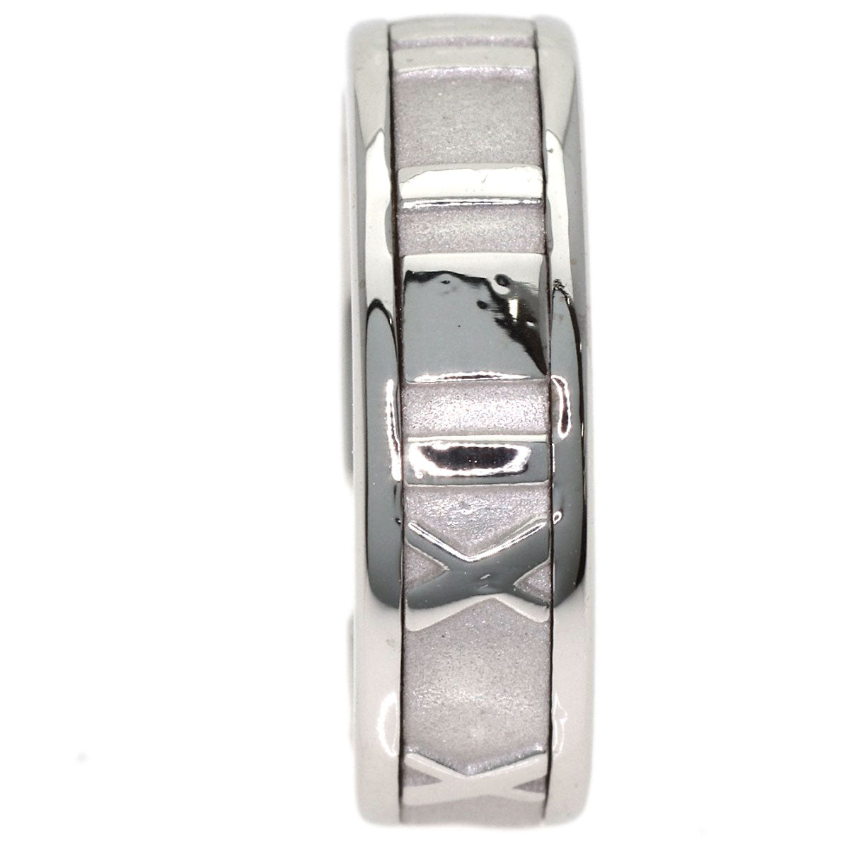 TIFFANY&Co. Atlas Diamond Ring K18 White Gold Ladies [Used]