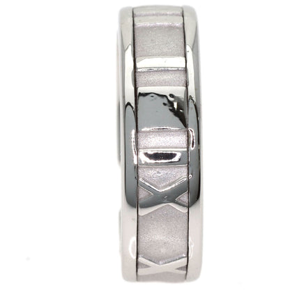 TIFFANY&Co. Atlas Diamond Ring K18 White Gold Ladies [Used]