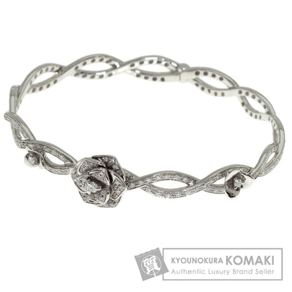 PIAGET Rose Full Diamond #17 Bracelet K18 White Gold Ladies [Used]