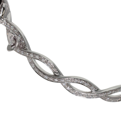 PIAGET Rose Full Diamond #17 Bracelet K18 White Gold Ladies [Used]