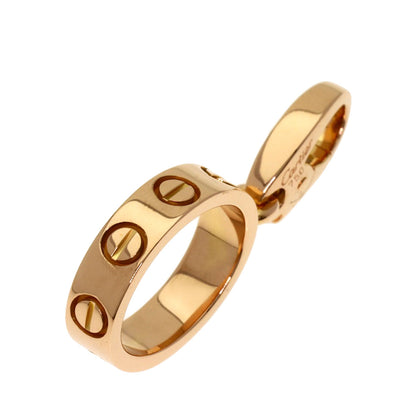 CARTIER Baby Love Charm Pendant top K18 Pink Gold Ladies [Used]