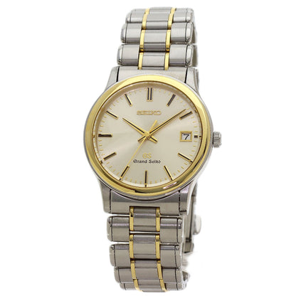SEIKO Grand Seiko Round Face Watches SBGF014 8J56-7000 Stainless Steel/SSxK18YG mens