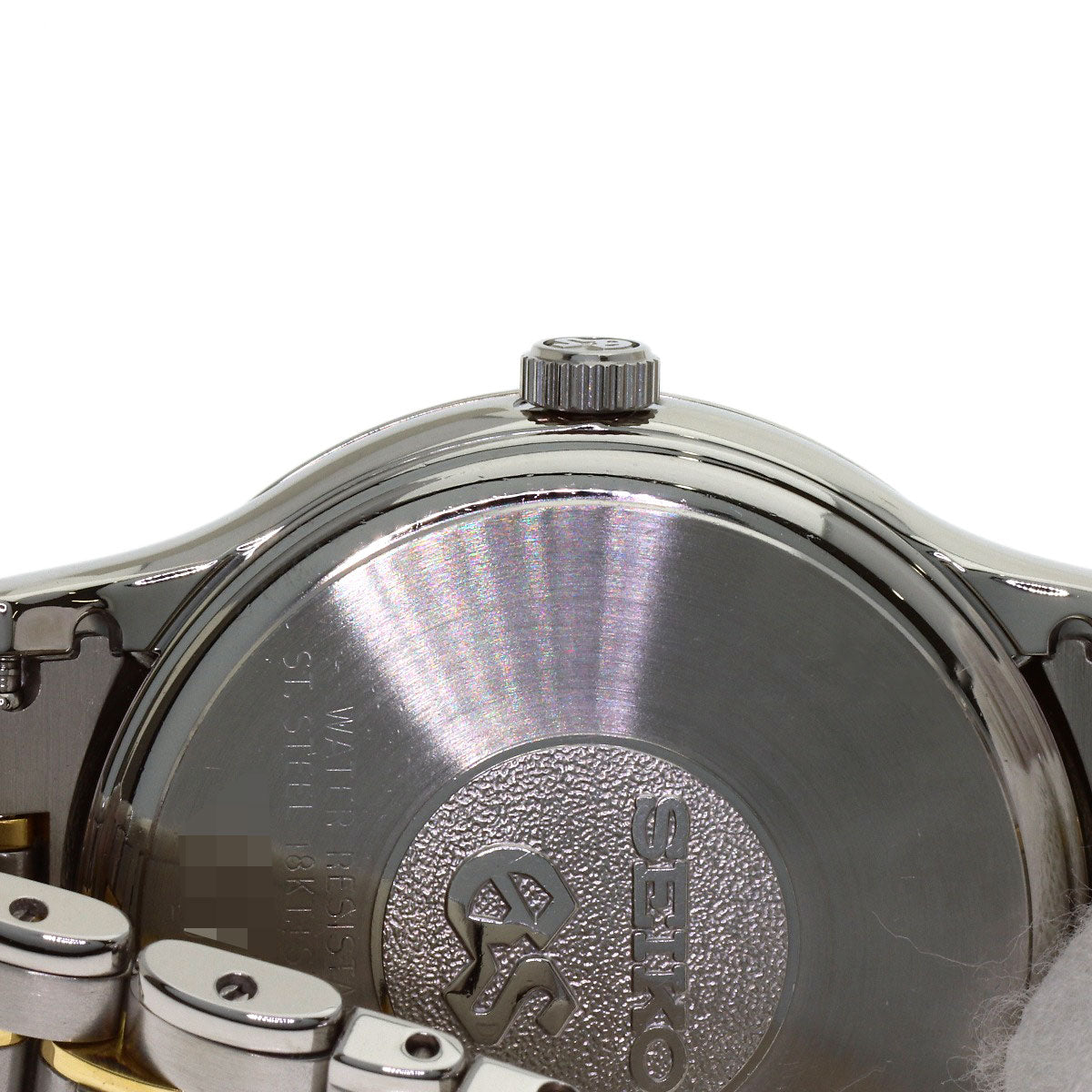 SEIKO Grand Seiko Round Face Watches SBGF014 8J56-7000 Stainless Steel/SSxK18YG mens