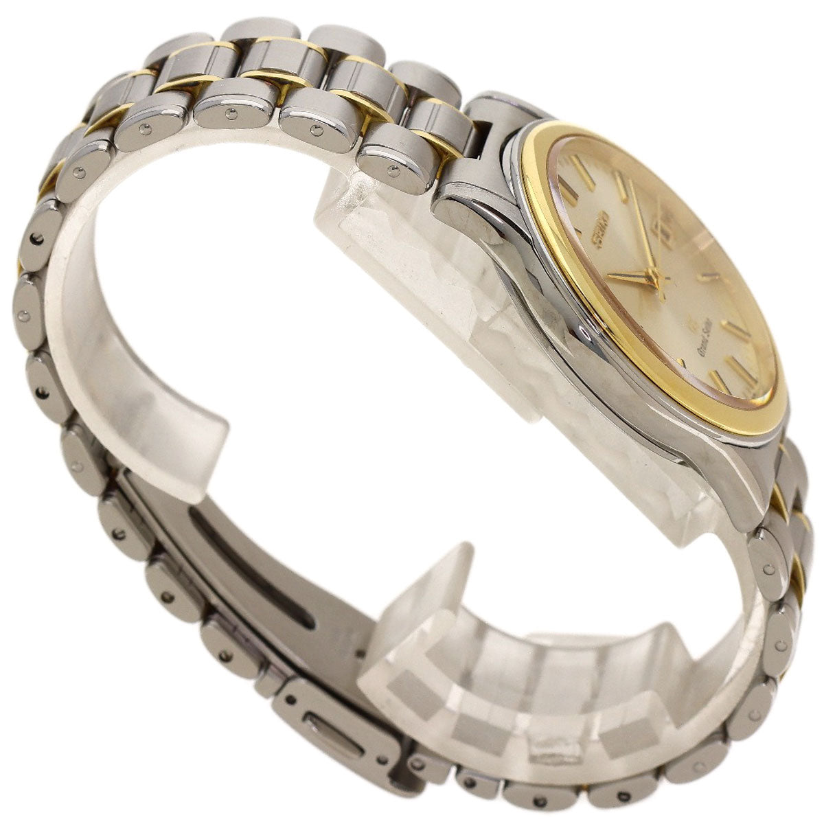 SEIKO Grand Seiko Round Face Watches SBGF014 8J56-7000 Stainless Steel/SSxK18YG mens