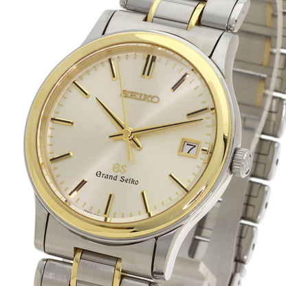 SEIKO Grand Seiko Round Face Watches SBGF014 8J56-7000 Stainless Steel/SSxK18YG mens