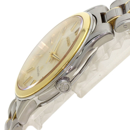 SEIKO Grand Seiko Round Face Watches SBGF014 8J56-7000 Stainless Steel/SSxK18YG mens