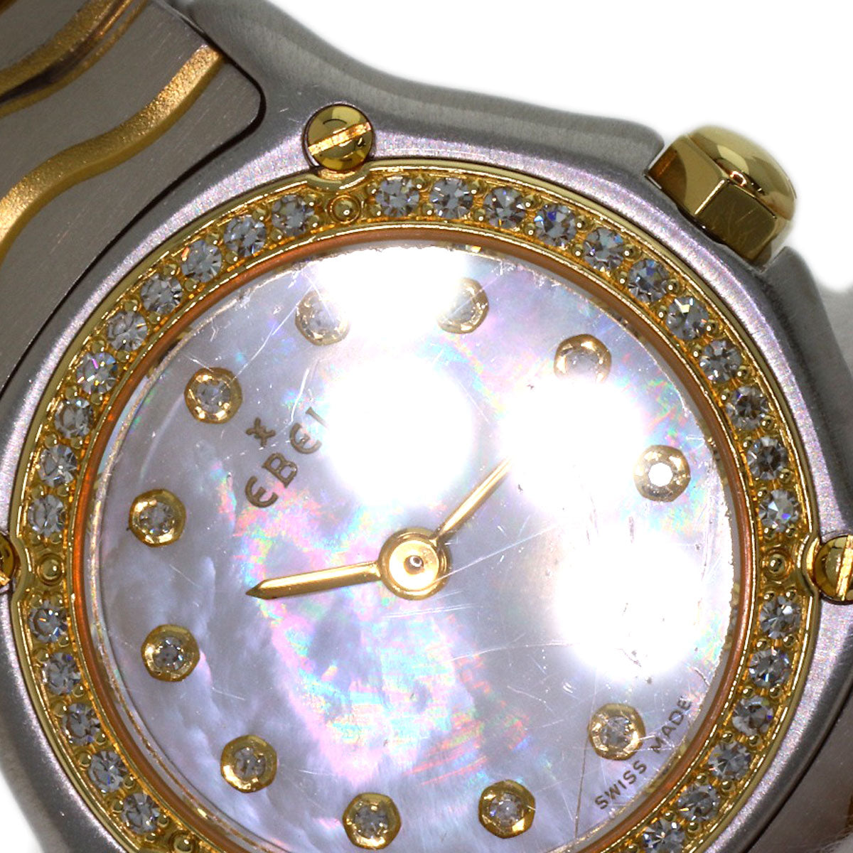 EBEL Classic wave Watches Stainless Steel/SSxGP Ladies