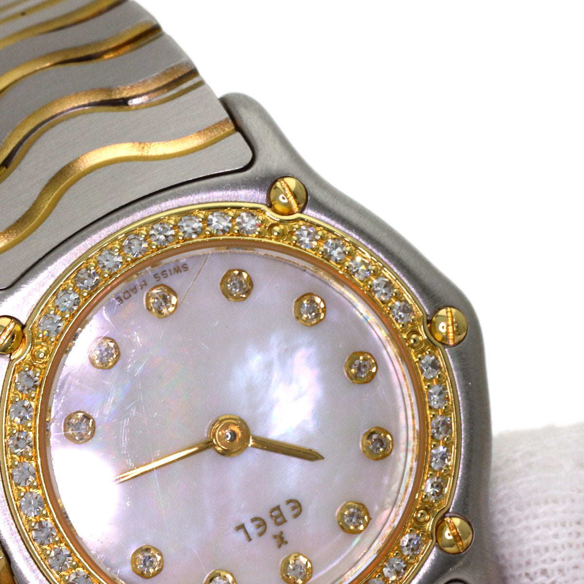 EBEL Classic wave Watches Stainless Steel/SSxGP Ladies