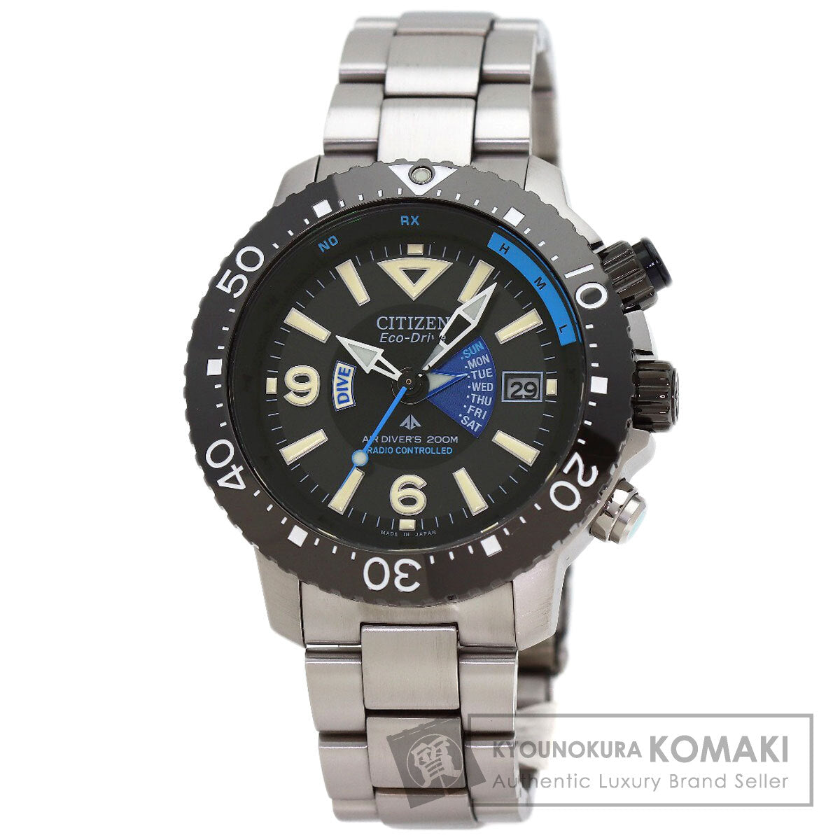 CITIZEN Eco Drive Promaster Watches H112-TO13261 PMD56-2982 Titanium/Titanium mens