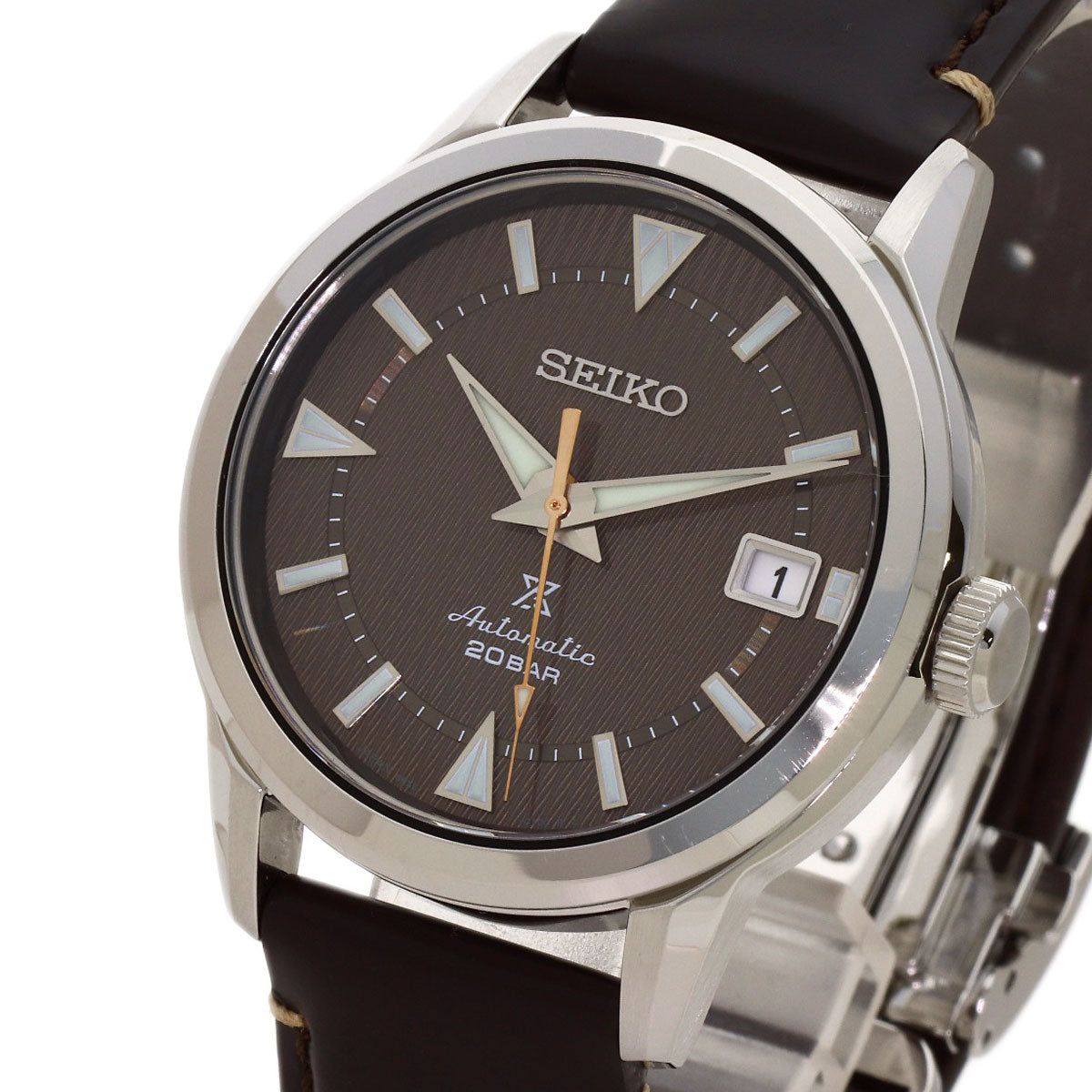 SEIKO Prospex Laurel Alpinist Watches SBDC161 6R35-01M0 Stainless Steel/Leather mens