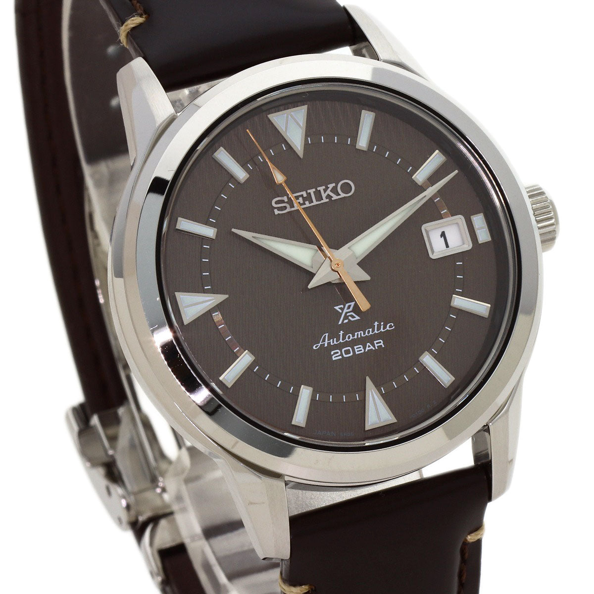 SEIKO Prospex Laurel Alpinist Watches SBDC161 6R35-01M0 Stainless Steel/Leather mens