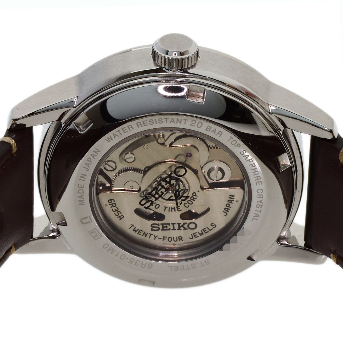 SEIKO Prospex Laurel Alpinist Watches SBDC161 6R35-01M0 Stainless Steel/Leather mens