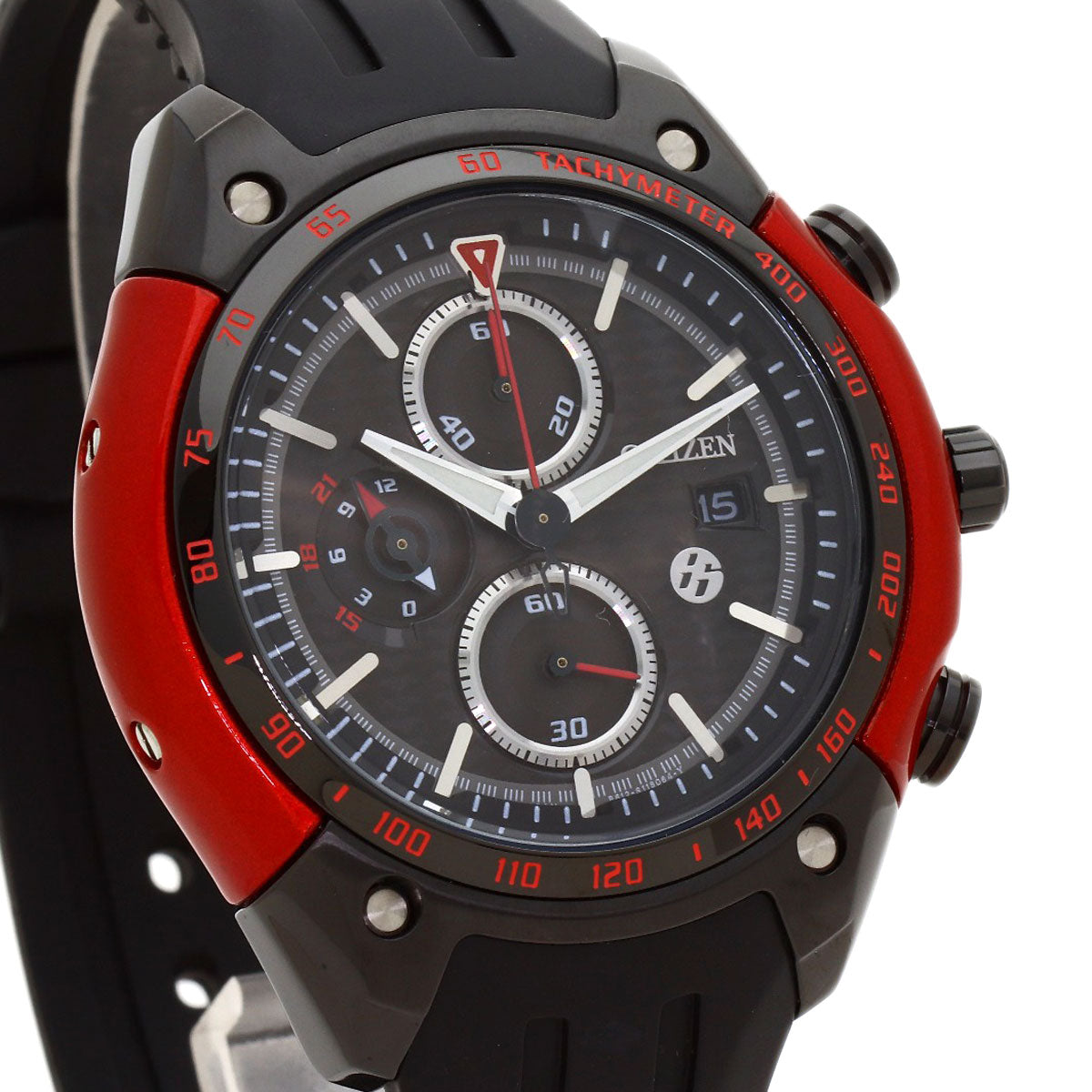 CITIZEN CITIZENxTOYOTA 86 Watches CA0384-09E B612-S081025 Stainless Steel/Rubber mens