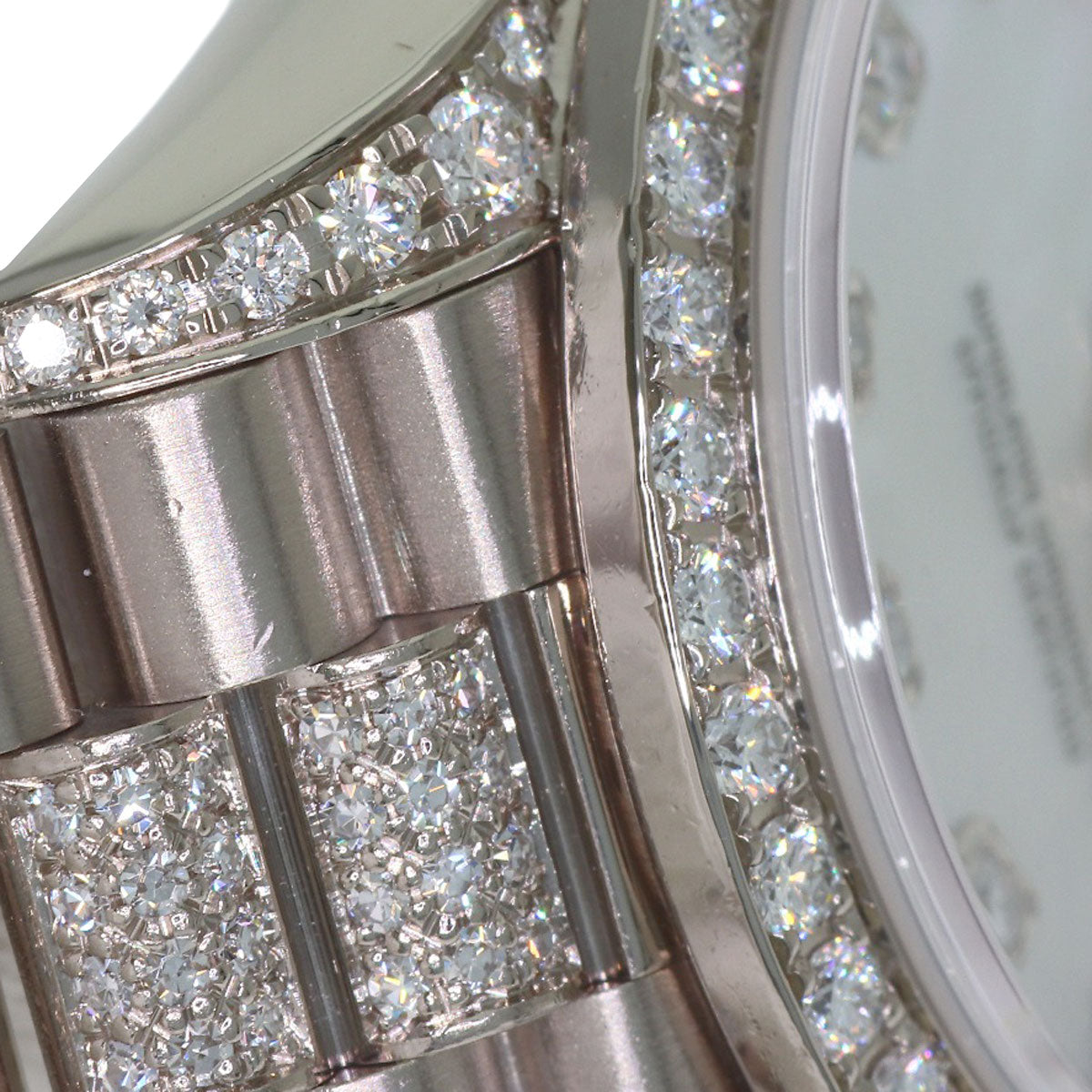 ROLEX DATEJUST 10P Diamond Watches 79159NG K18 White Gold/K18WGxDiamond Ladies