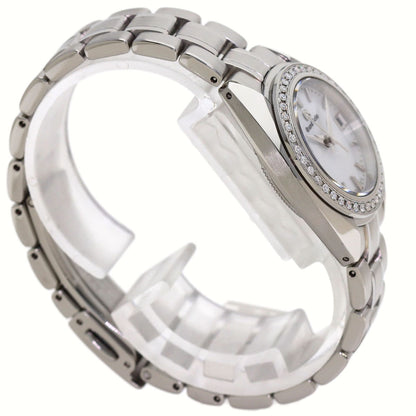 SEIKO Grand Seiko Round Face Bezel Diamond Watches STGF079 4J52-0AD0 Stainless Steel/Stainless Steel Ladies