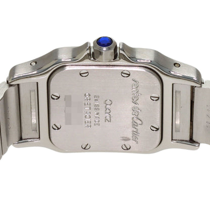 CARTIER Santos Galve SM Watches W20012C14 Stainless Steel/SSxK18YG Ladies