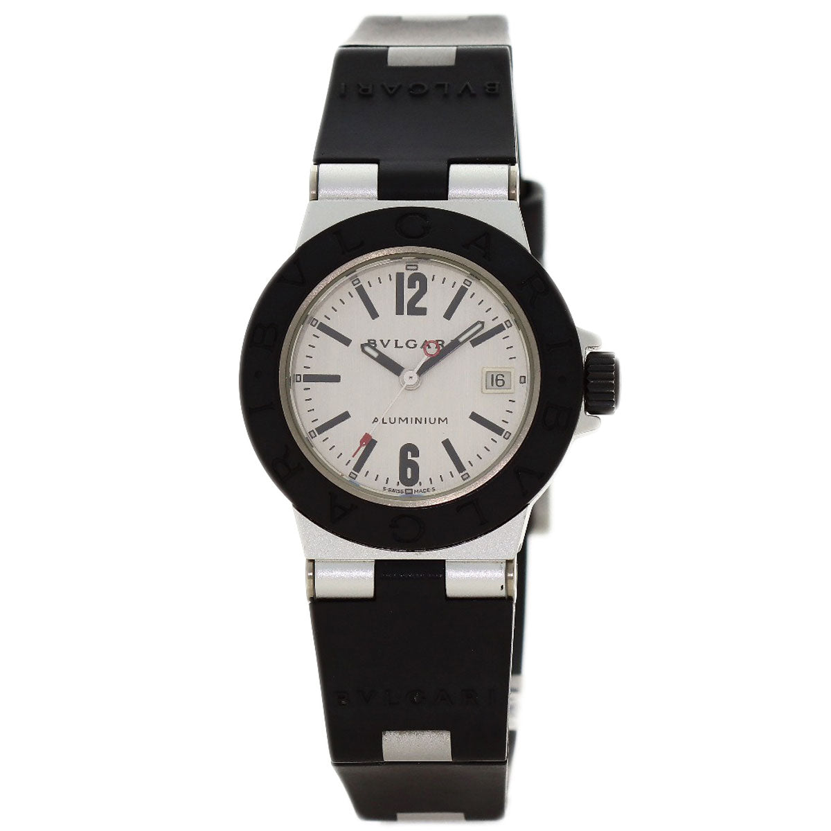 BVLGARI aluminum Watches AL29TAVD aluminum/Rubber Ladies