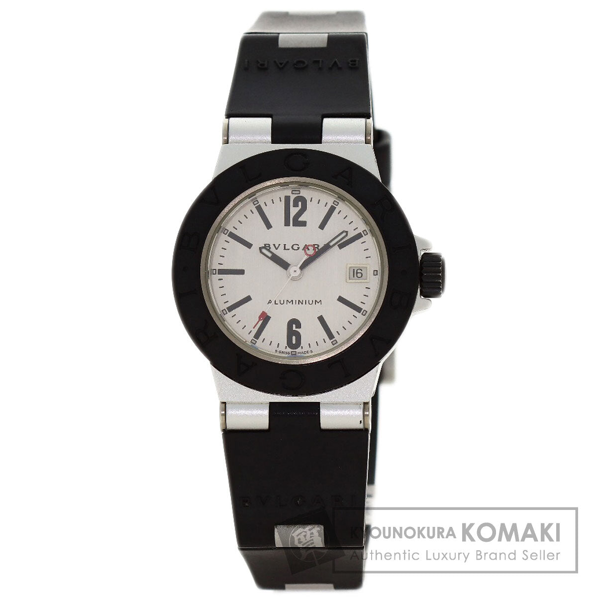 BVLGARI aluminum Watches AL29TAVD aluminum/Rubber Ladies