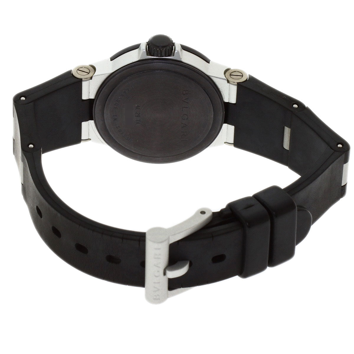 BVLGARI aluminum Watches AL29TAVD aluminum/Rubber Ladies