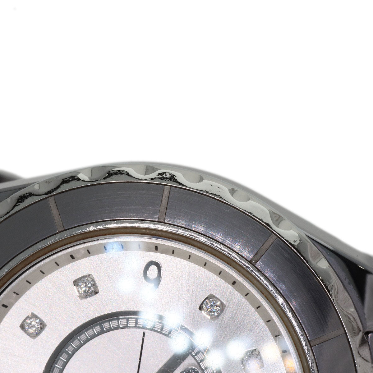 CHANEL J12 Chromatic 8P Diamond 1.1 " Watches H3401 Ceramic/Ceramic Ladies