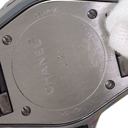 CHANEL J12 Chromatic 8P Diamond 1.1 " Watches H3401 Ceramic/Ceramic Ladies