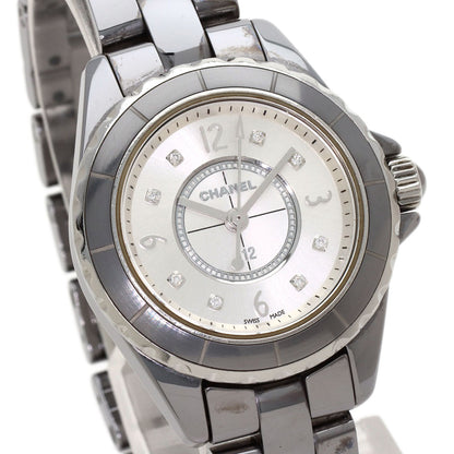 CHANEL J12 Chromatic 8P Diamond 1.1 " Watches H3401 Ceramic/Ceramic Ladies