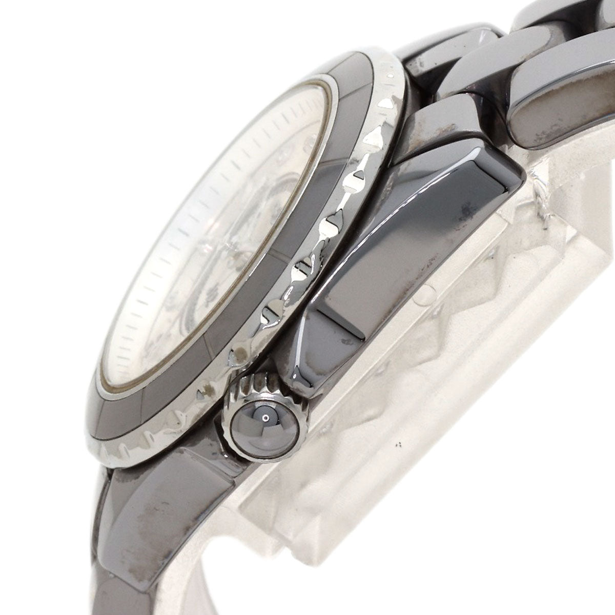 CHANEL J12 Chromatic 8P Diamond 1.1 " Watches H3401 Ceramic/Ceramic Ladies