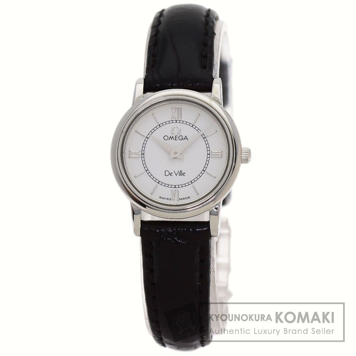 OMEGA De Ville Watches 7874.31 Stainless Steel/Leather Ladies