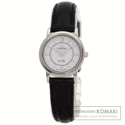 OMEGA De Ville Watches 7874.31 Stainless Steel/Leather Ladies