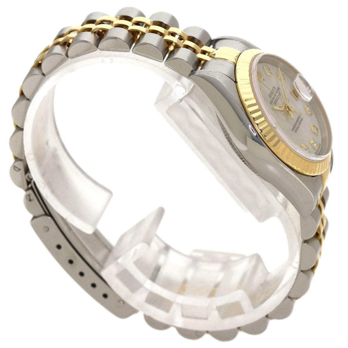 ROLEX DATEJUST 10P Diamond Watches 79173NG Stainless Steel/SSxK18YG Ladies