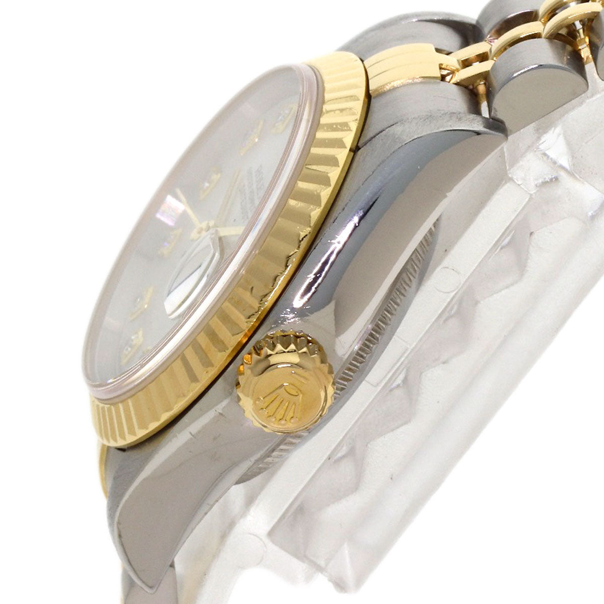 ROLEX DATEJUST 10P Diamond Watches 79173NG Stainless Steel/SSxK18YG Ladies