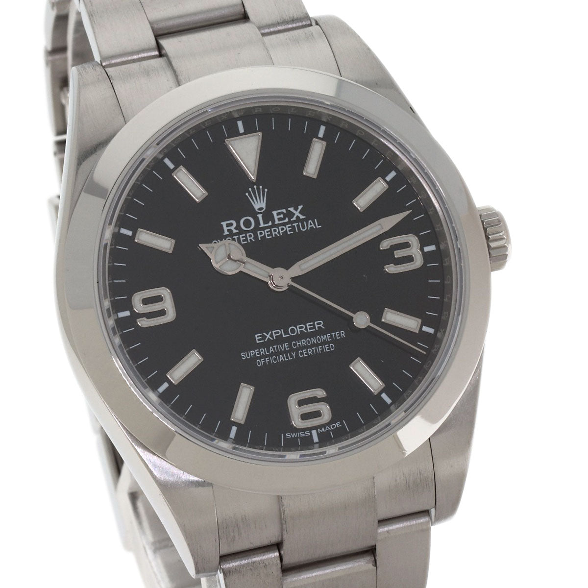 ROLEX Explorer 1 late model Watches 214270 Stainless Steel/Stainless Steel mens