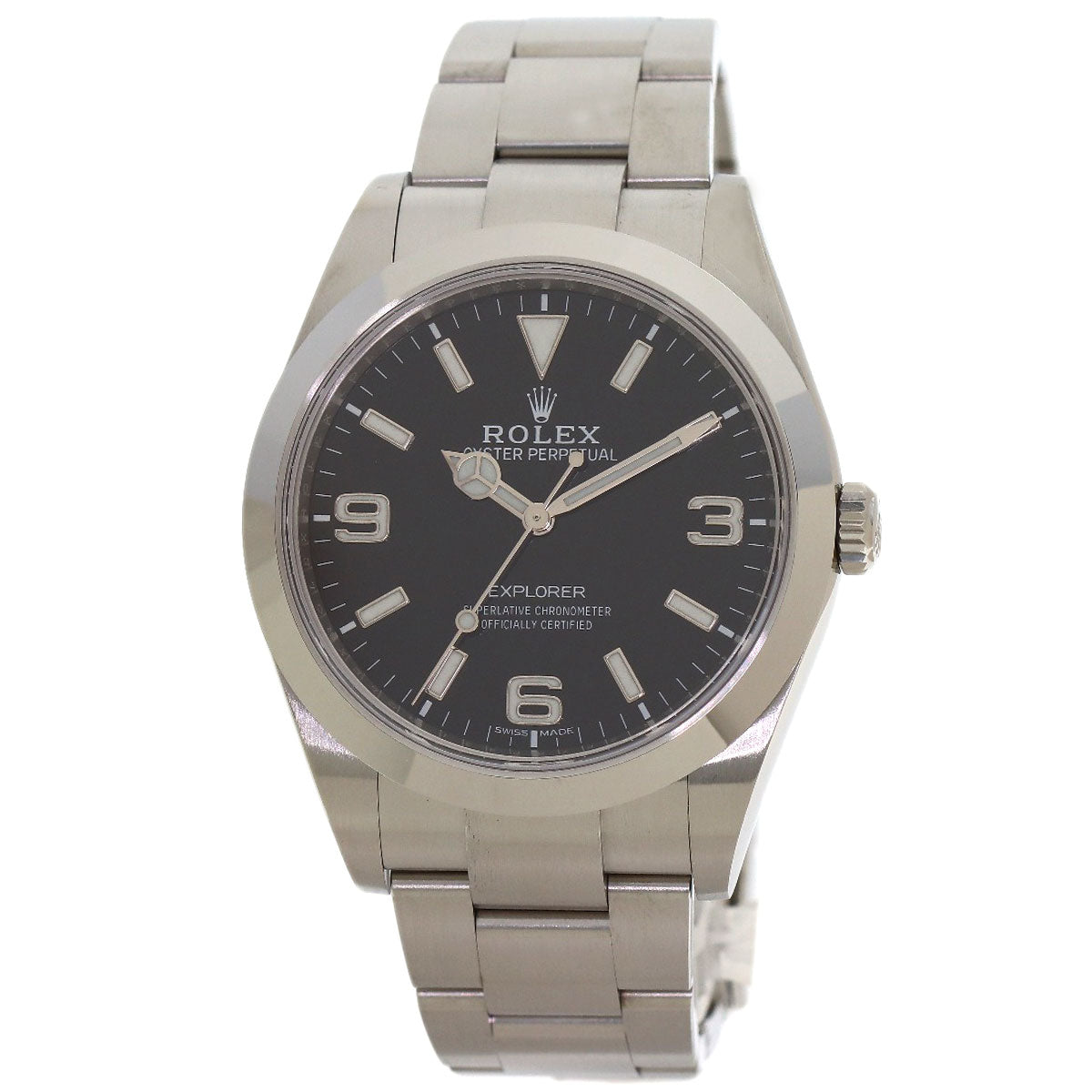 ROLEX Explorer 1 late model Watches 214270 Stainless Steel/Stainless Steel mens