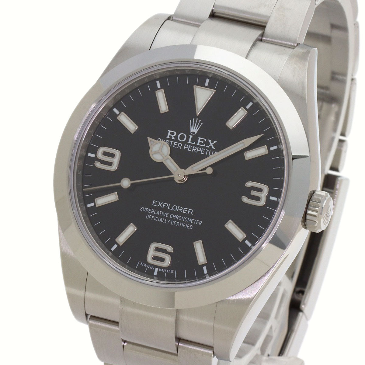 ROLEX Explorer 1 late model Watches 214270 Stainless Steel/Stainless Steel mens