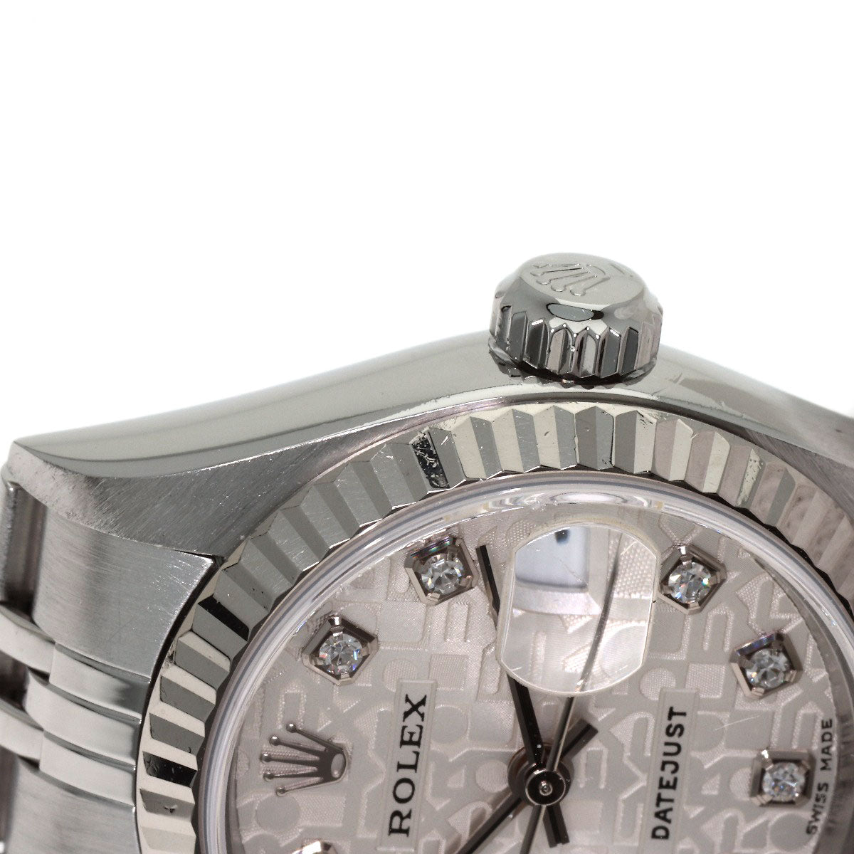 ROLEX DATEJUST 10P Diamond Watches 79174G Stainless Steel/Stainless Steel Ladies