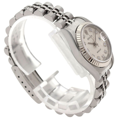 ROLEX DATEJUST 10P Diamond Watches 79174G Stainless Steel/Stainless Steel Ladies