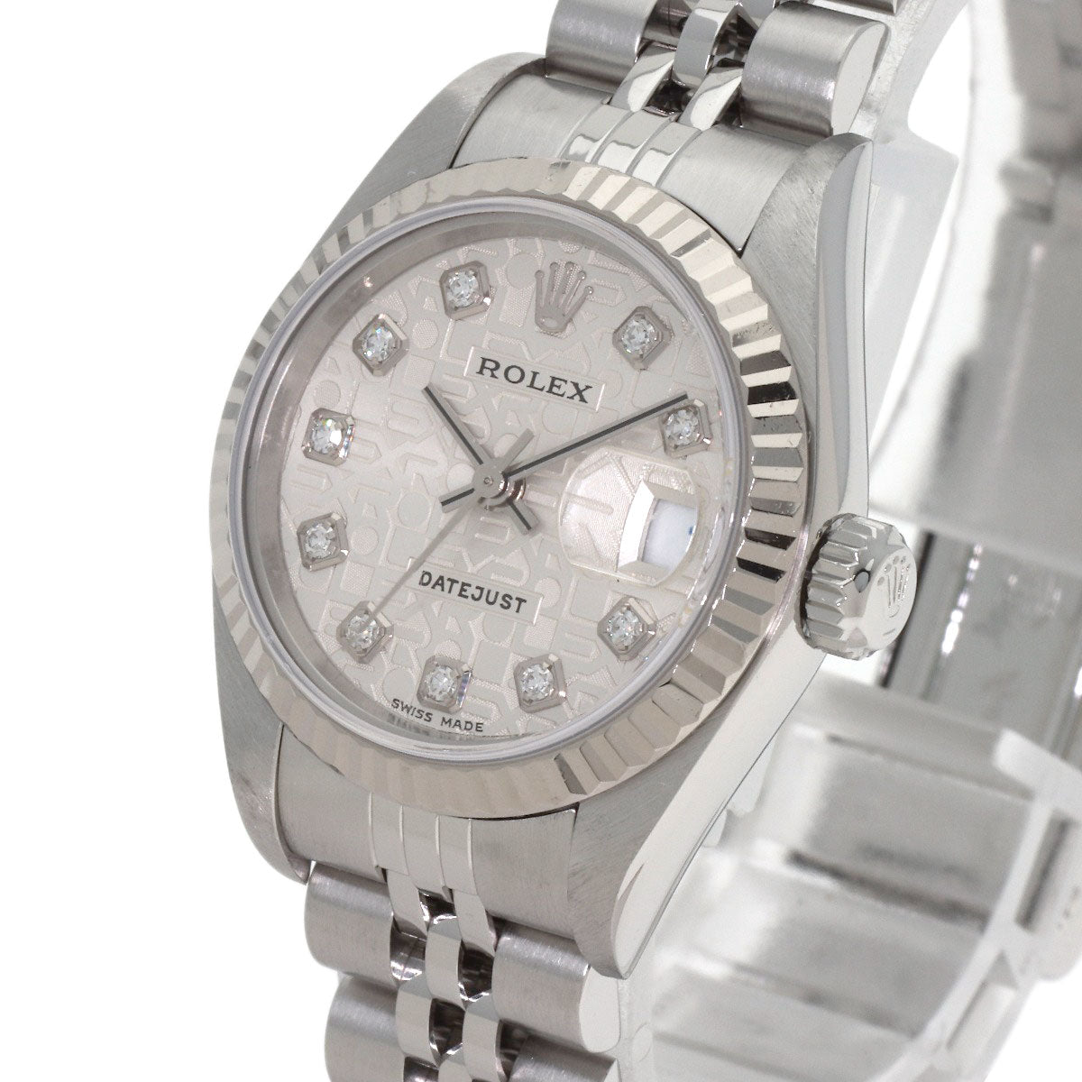 ROLEX DATEJUST 10P Diamond Watches 79174G Stainless Steel/Stainless Steel Ladies