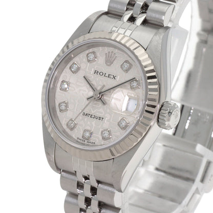 ROLEX DATEJUST 10P Diamond Watches 79174G Stainless Steel/Stainless Steel Ladies