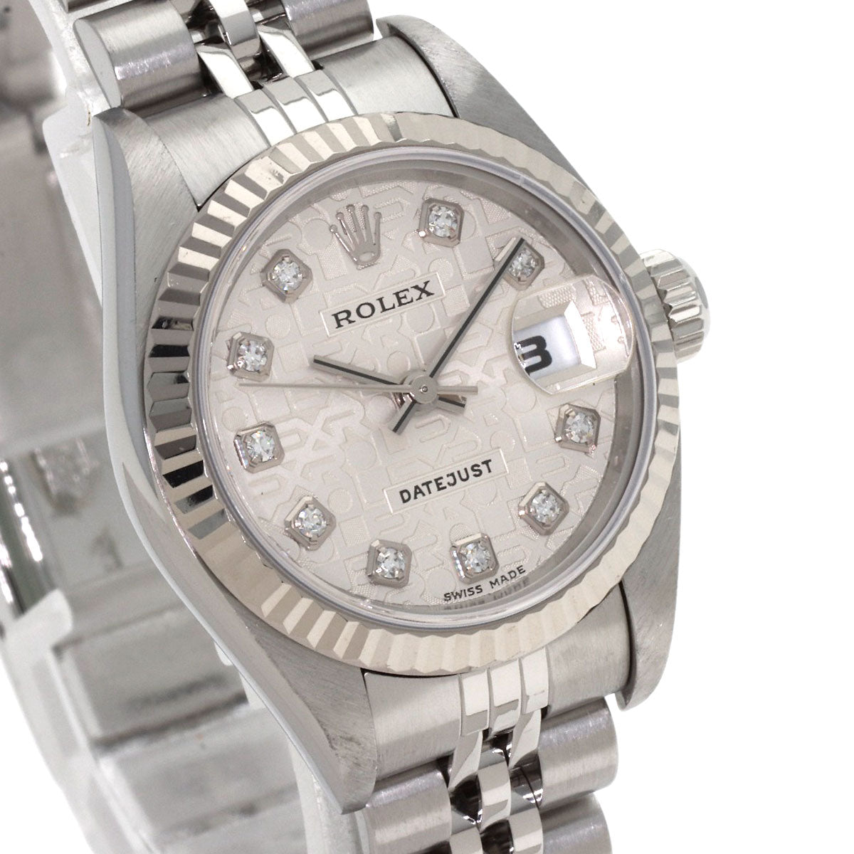 ROLEX DATEJUST 10P Diamond Watches 79174G Stainless Steel/Stainless Steel Ladies